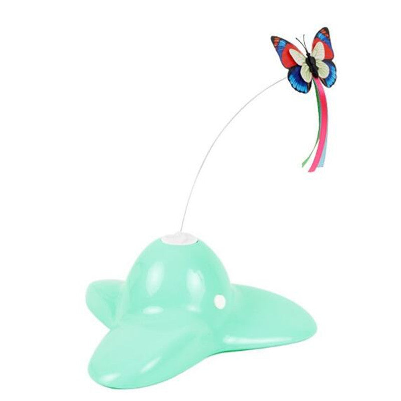 Smart Butterfly Spinner Cat Toy – Interactive Automatic Motion Play