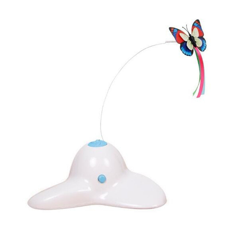Smart Butterfly Spinner Cat Toy – Interactive Automatic Motion Play