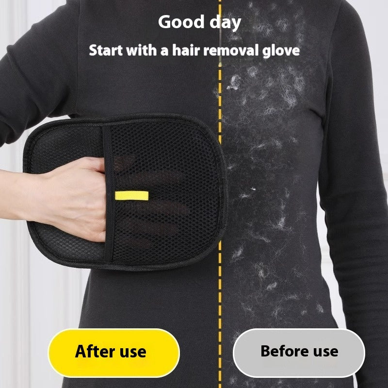 Pet Grooming & Hair Removal Glove – Gentle Deshedding Mitt for Cats & Dogs